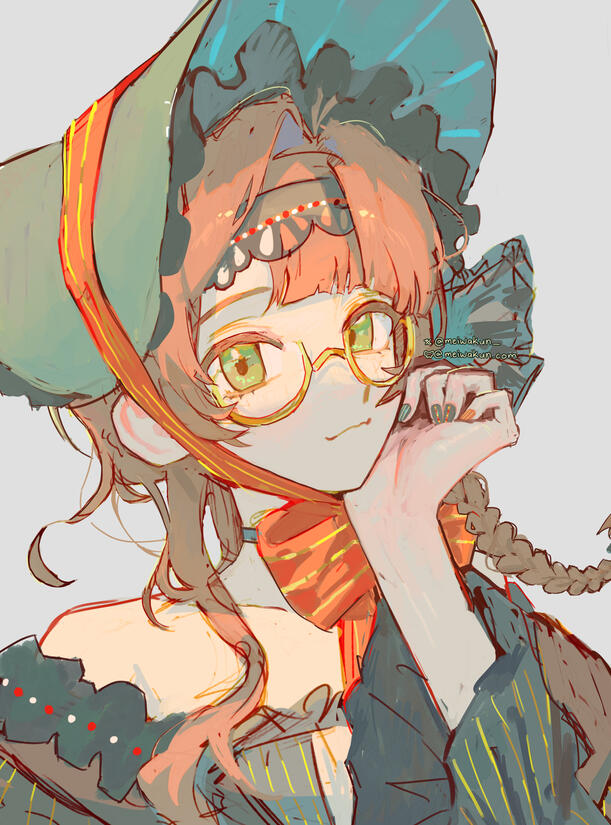 Portrait illustration of Kakania from Reverse 1999.